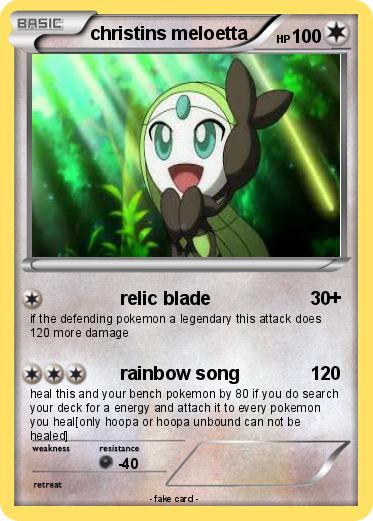 Pokemon christins meloetta