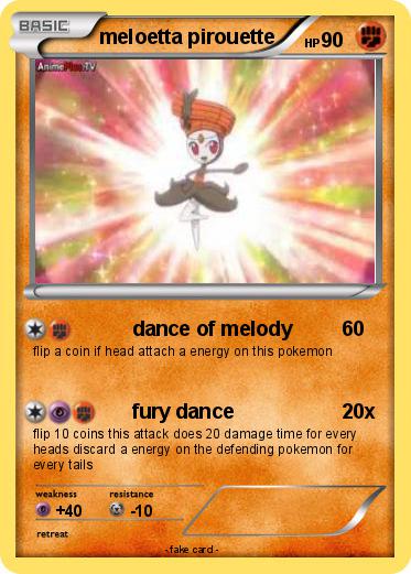 Pokemon meloetta pirouette