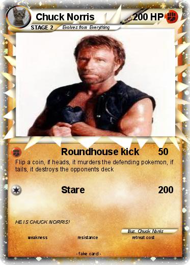 Pokemon Chuck Norris