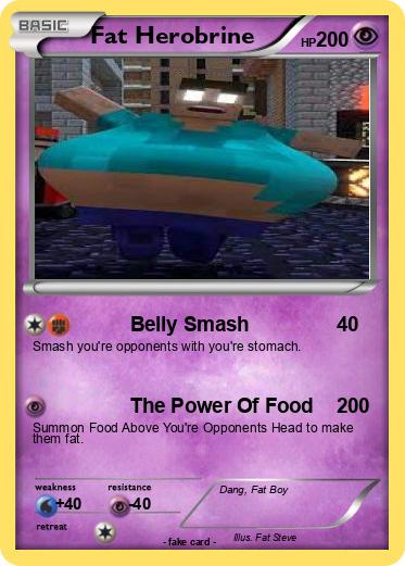 Pokemon Fat Herobrine