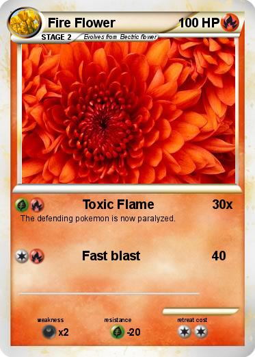 Pokemon Fire Flower