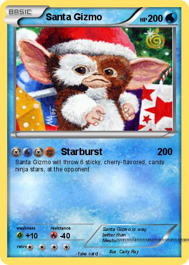 Pokemon Santa Gizmo
