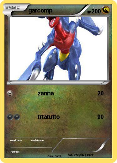 Pokemon garcomp