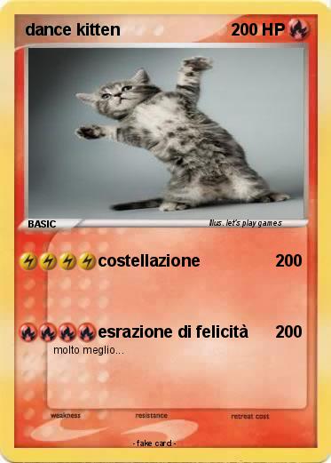 Pokemon dance kitten