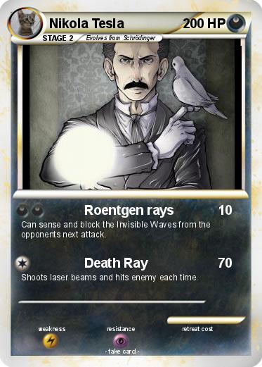 Pokemon Nikola Tesla
