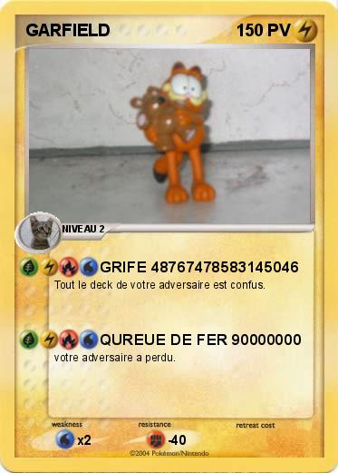 Pokemon GARFIELD  