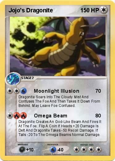 Pokemon Jojo's Dragonite