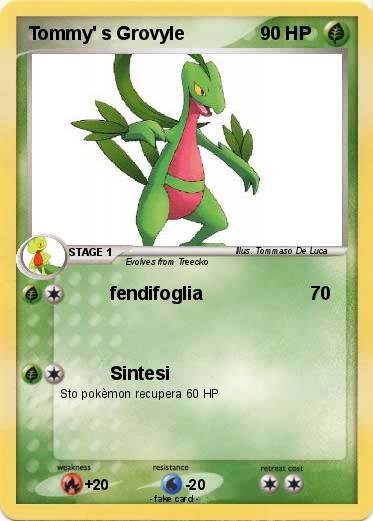 Pokemon Tommy' s Grovyle