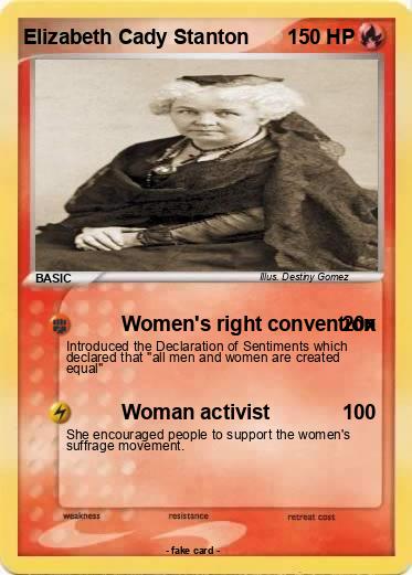 Pokemon Elizabeth Cady Stanton