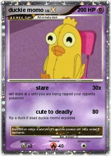Pokemon duckie momo