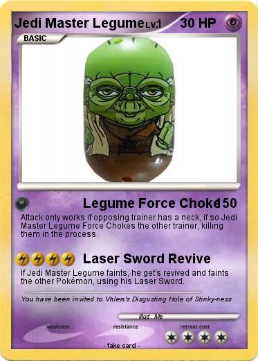 Pokemon Jedi Master Legume