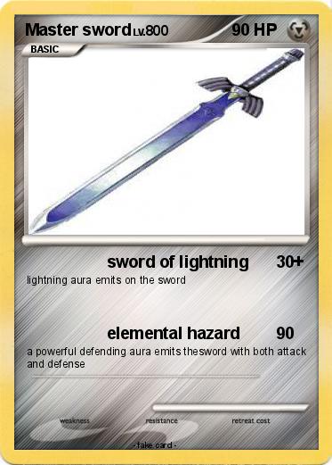 Pokemon Master sword