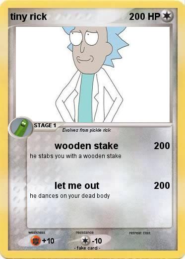 Pokemon tiny rick