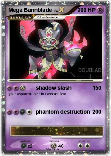Pokemon Mega Bannblade