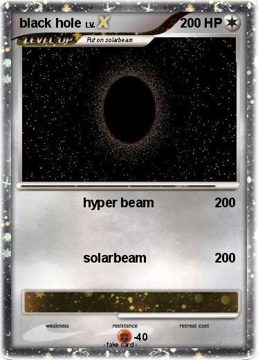Pokemon black hole