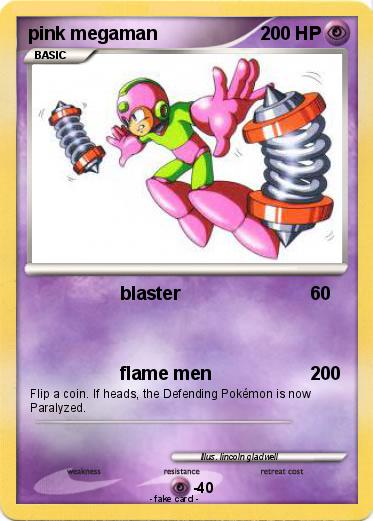 Pokemon pink megaman