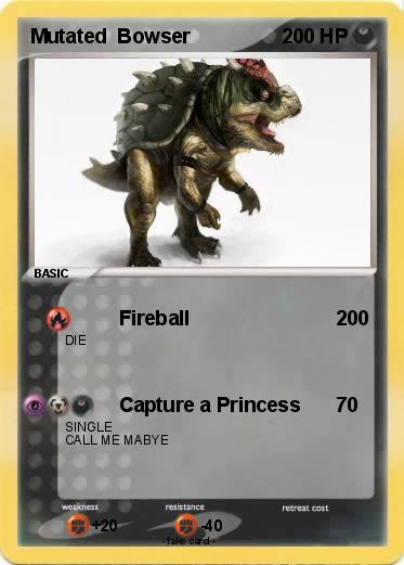 Pokemon Mutated  Bowser