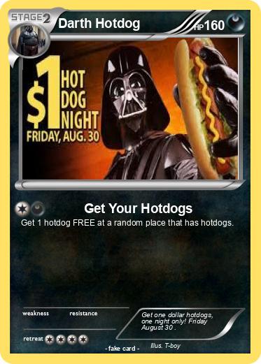Pokemon Darth Hotdog