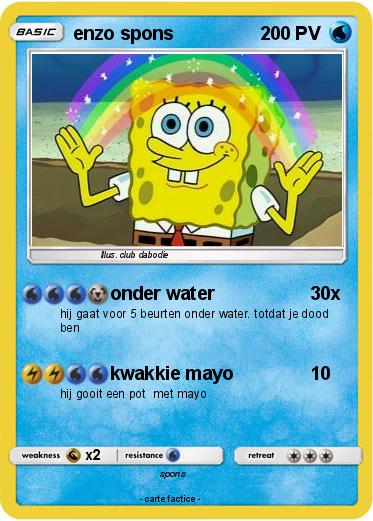Pokemon enzo spons