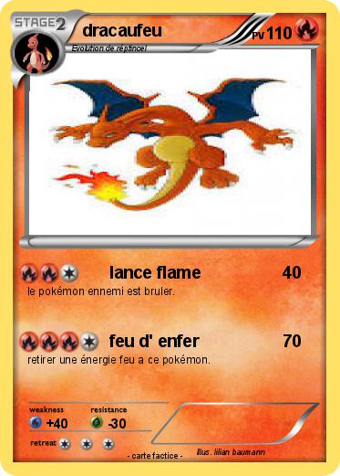 Pokemon dracaufeu