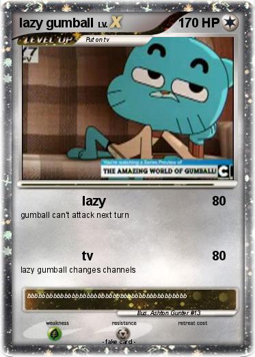Pokemon lazy gumball