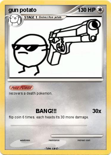 Pokemon gun potato