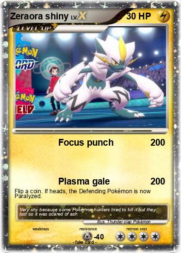 Pokemon Zeraora shiny
