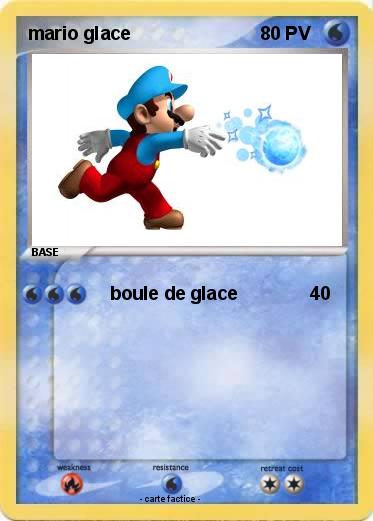 Pokemon mario glace