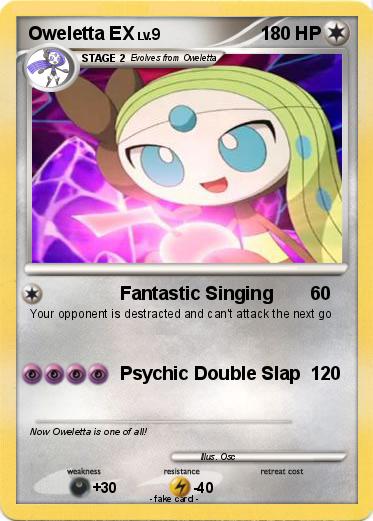 Pokemon Oweletta EX