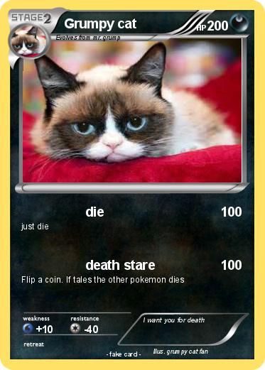 Pokemon Grumpy cat