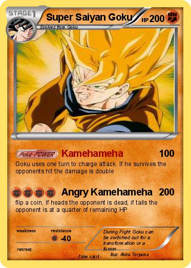 Pokemon Super Saiyan Goku