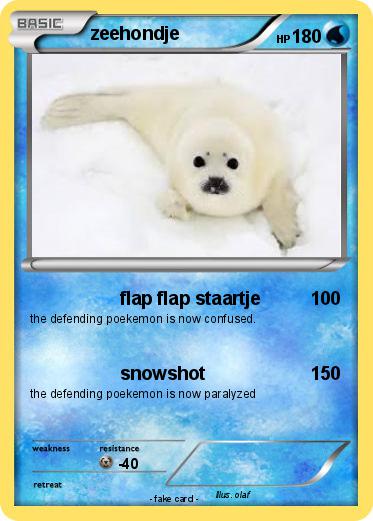 Pokemon zeehondje