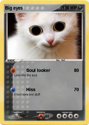 Pokemon Big eyes