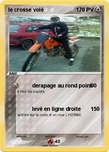 Pokemon le crosse volé