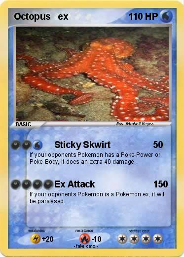 Pokemon Octopus   ex