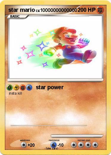 Pokemon star mario