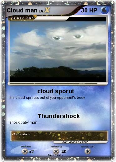 Pokemon Cloud man