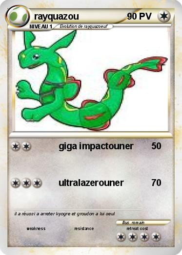 Pokemon rayquazou