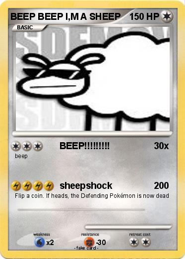 Pokemon BEEP BEEP I,M A SHEEP