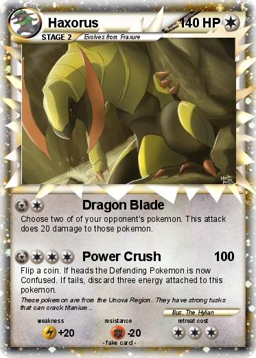 Pokemon Haxorus