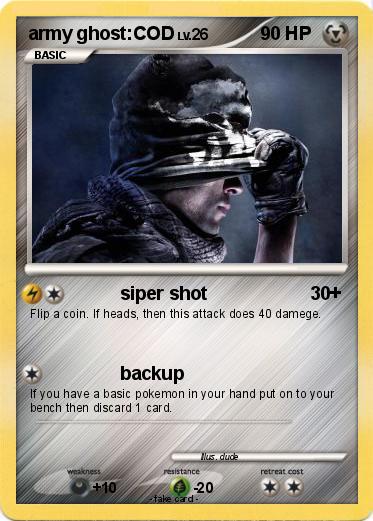 Pokemon army ghost:COD