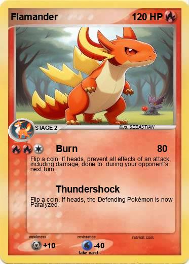 Pokemon Flamander