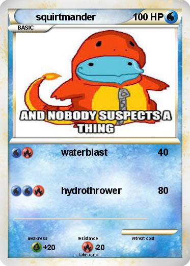 Pokemon squirtmander