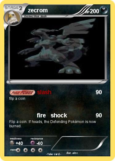 Pokemon zecrom