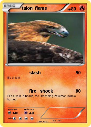 Pokemon talon  flame