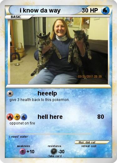 Pokemon i know da way