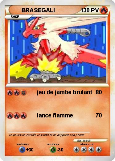 Pokemon BRASEGALI