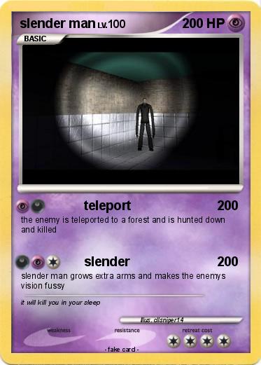 Pokemon slender man
