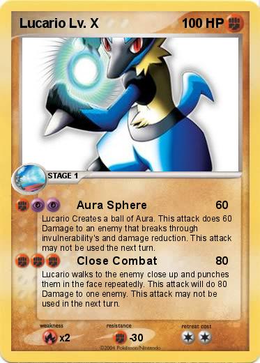 Pokemon Lucario Lv. X