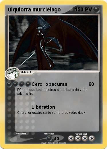 Pokemon ulquiorra murcielago